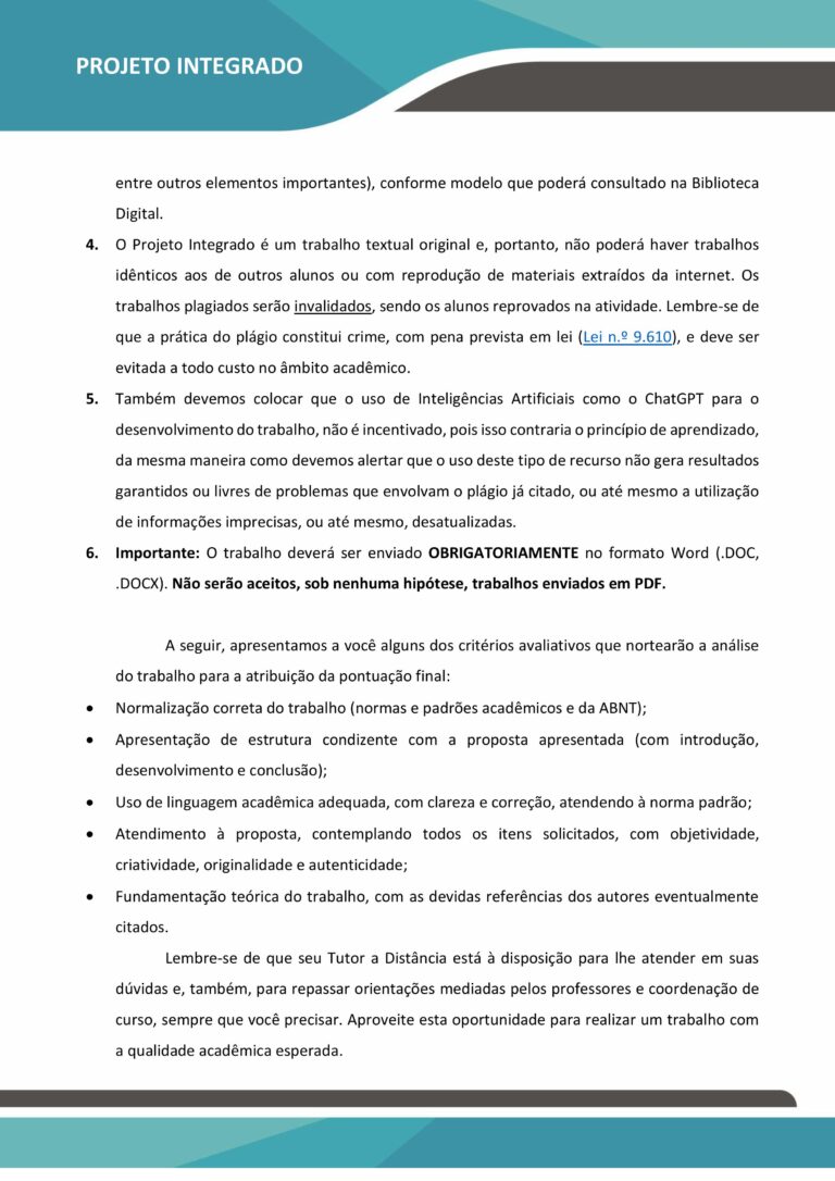 Projeto Integrado Inovação e Gestão - Impactos da IA nos Negócios ...